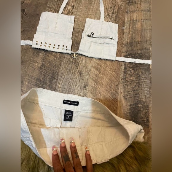 Handmade two piece bikini set fur - Picture 2 of 3